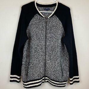 American Eagle Outfitters Wool Blend Full Zip Cardigan Sweater Women’s Size Lrg